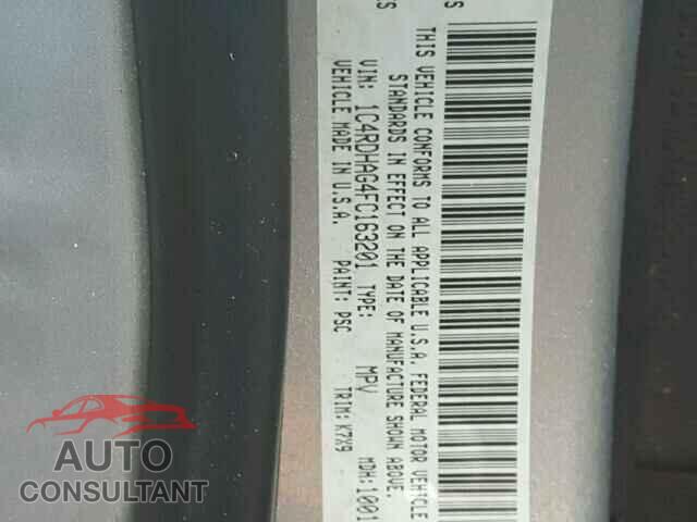 DODGE DURANGO 2015 - 1C4RDHAG4FC163201