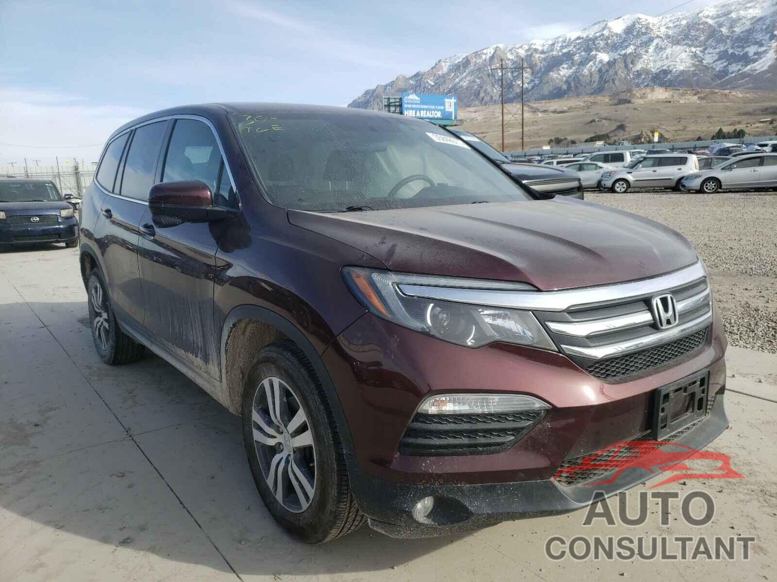 HONDA PILOT 2017 - 5FNYF6H33HB034451