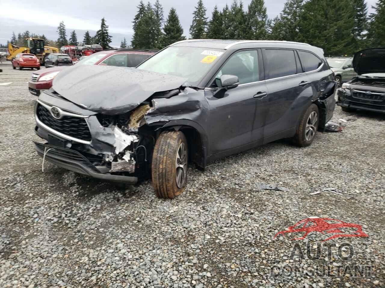TOYOTA HIGHLANDER 2020 - 5TDHZRBH5LS517232