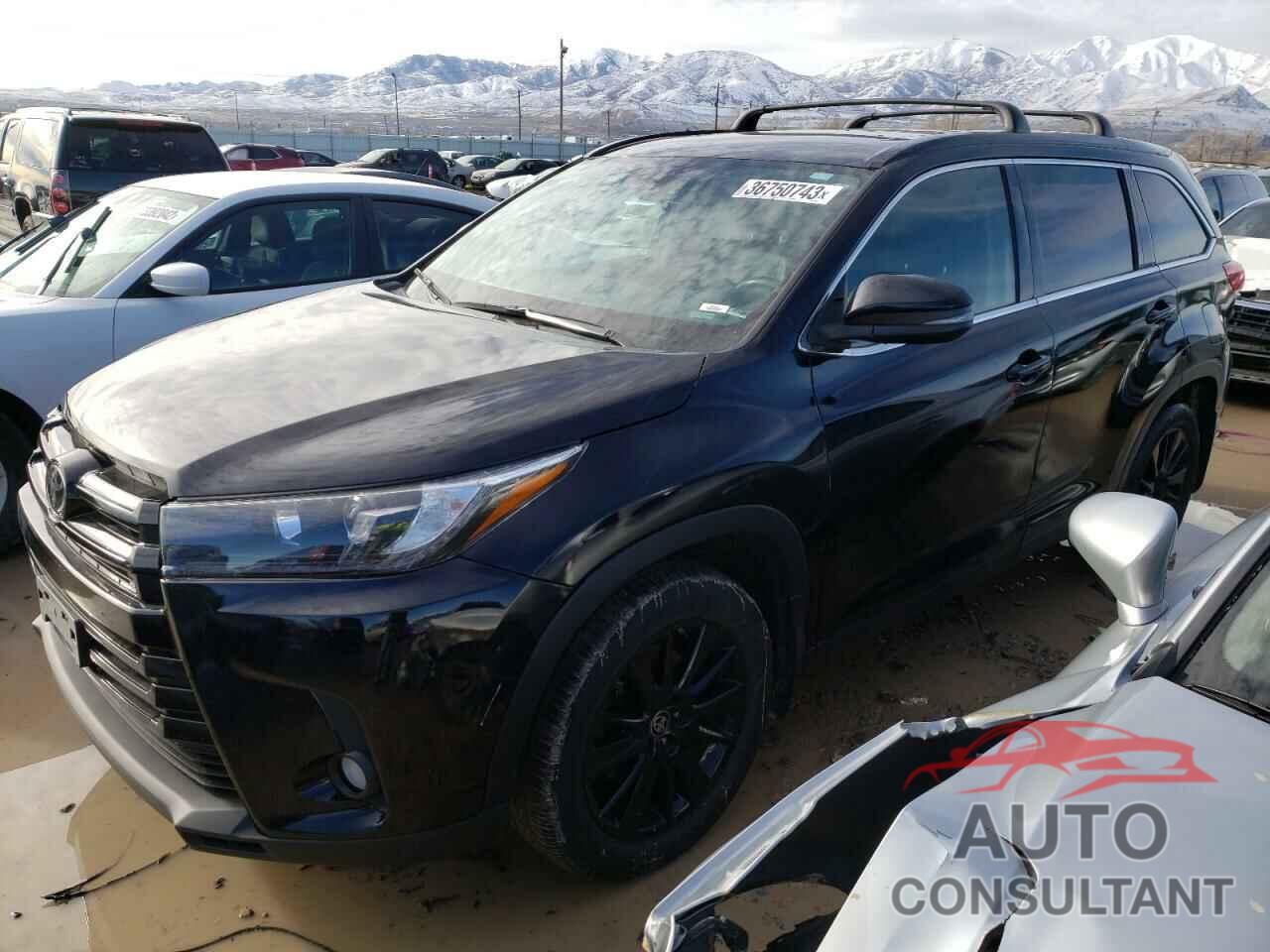 TOYOTA HIGHLANDER 2019 - 5TDJZRFH6KS629063