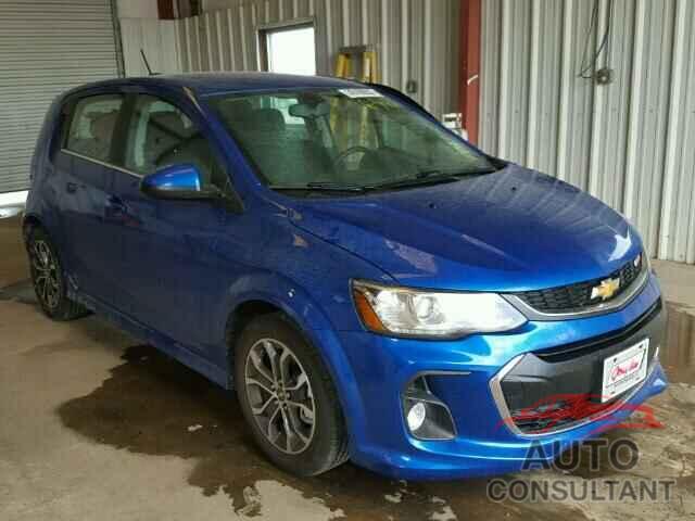 CHEVROLET SONIC 2017 - 1G1JD6SH2H4126632