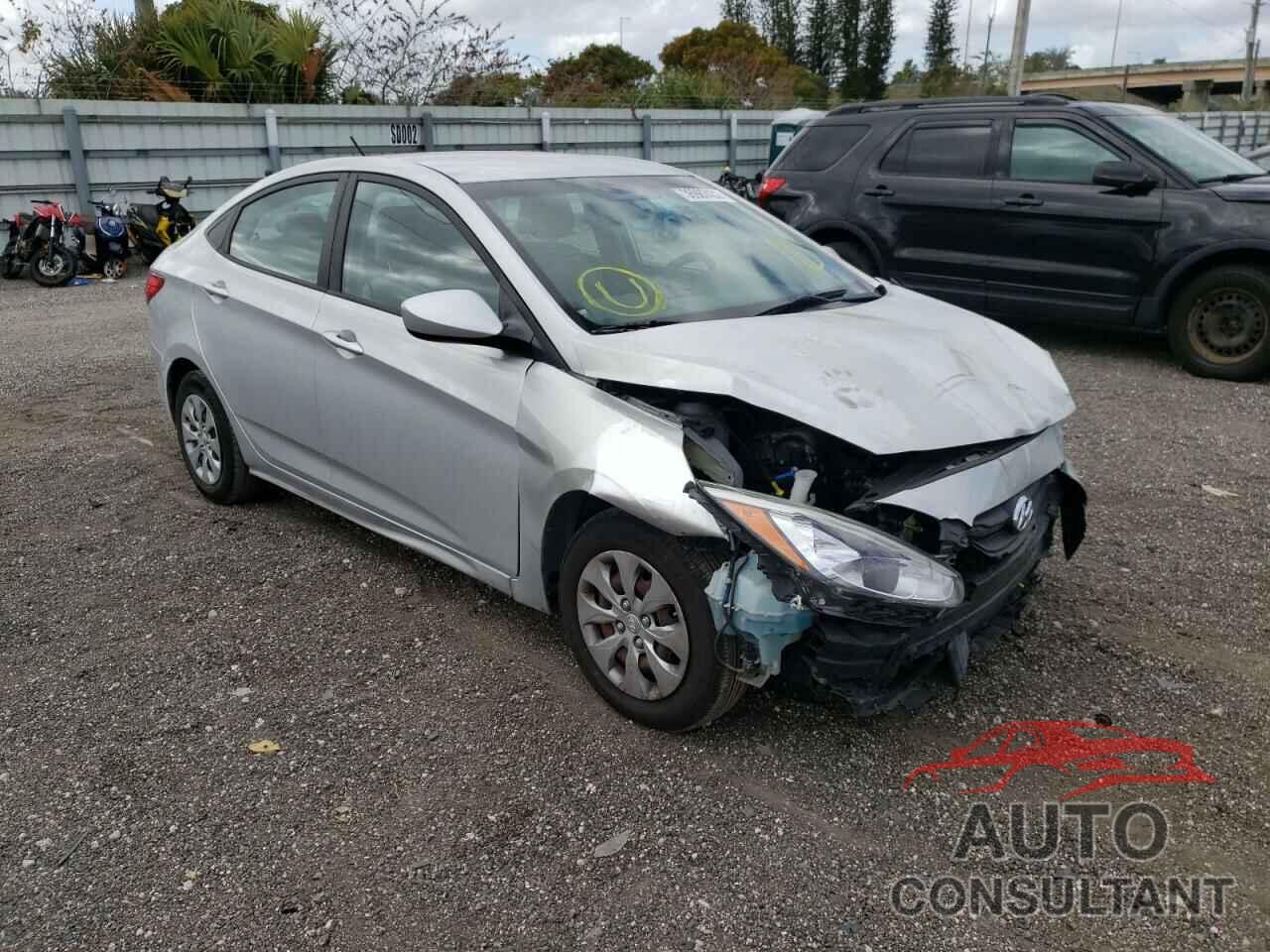 HYUNDAI ACCENT 2017 - KMHCT4AEXHU213558