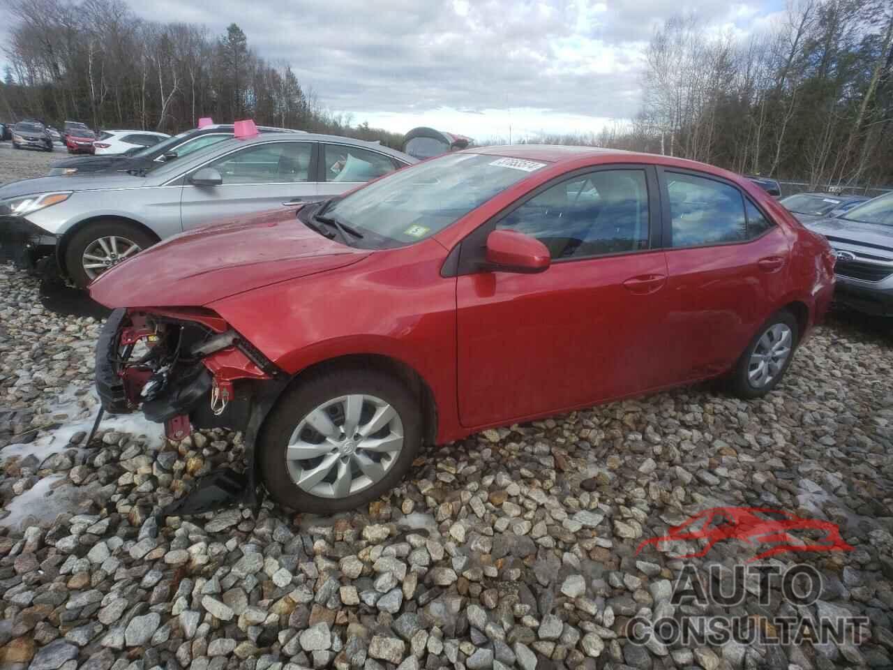 TOYOTA COROLLA 2016 - 2T1BURHE3GC729403