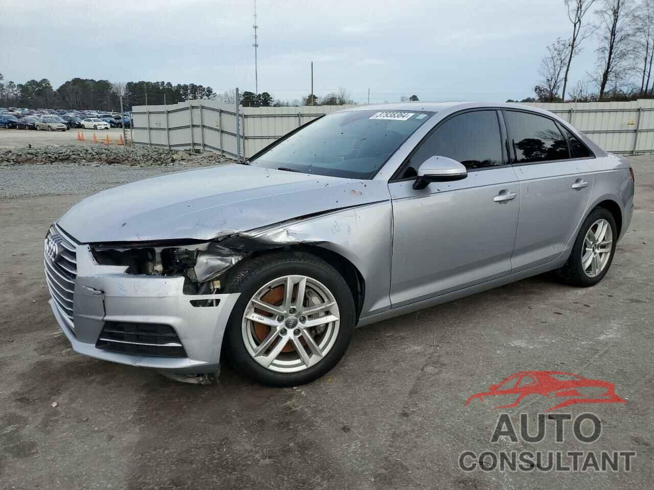 AUDI A4 2017 - WAUANAF42HN027458