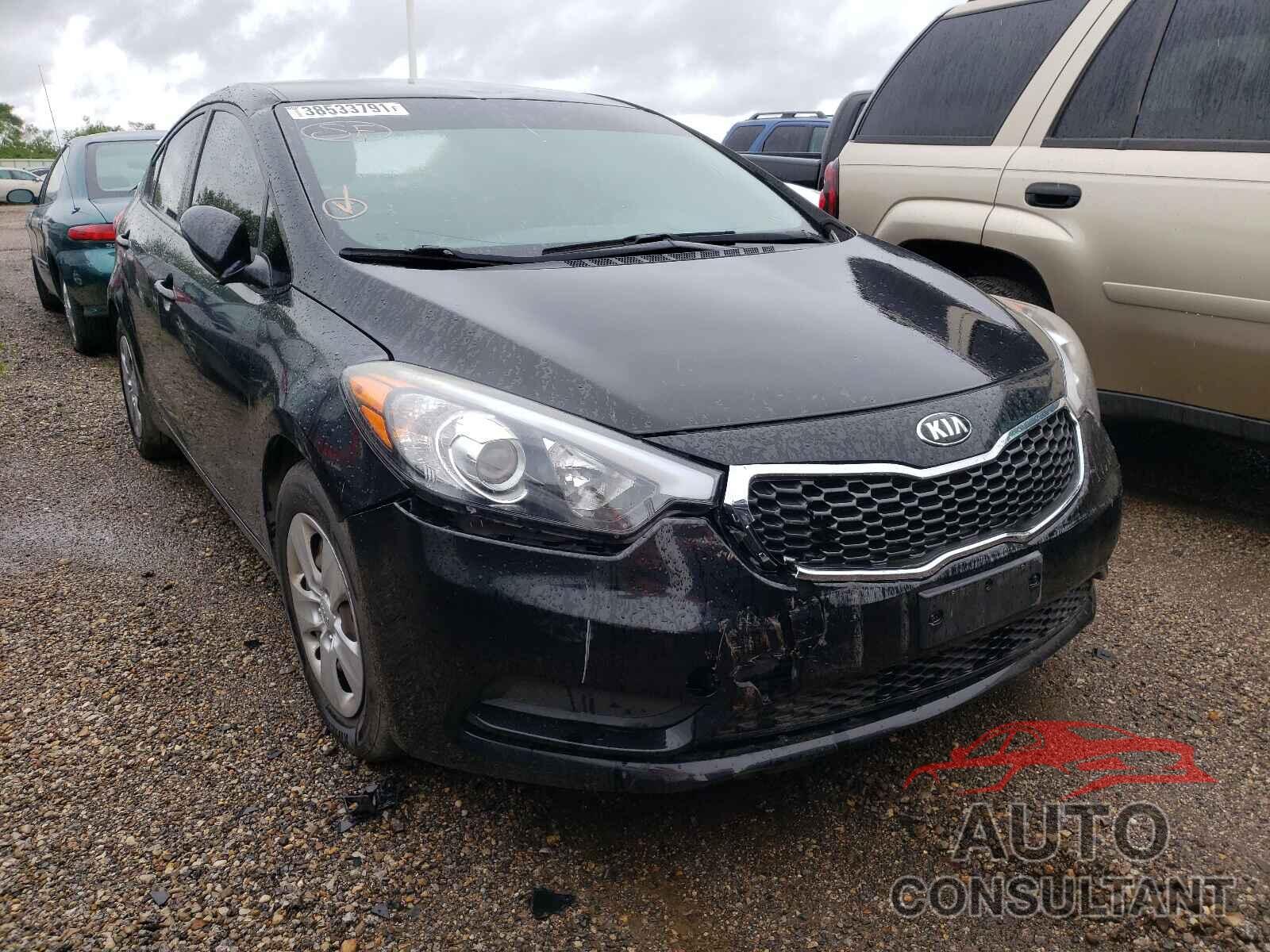 KIA FORTE 2016 - KNAFK4A68G5487411