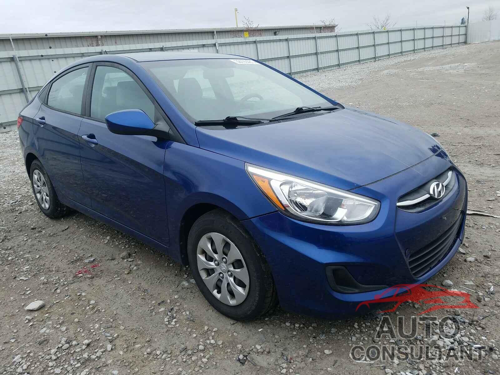 HYUNDAI ACCENT 2017 - KMHCT4AE8HU188997