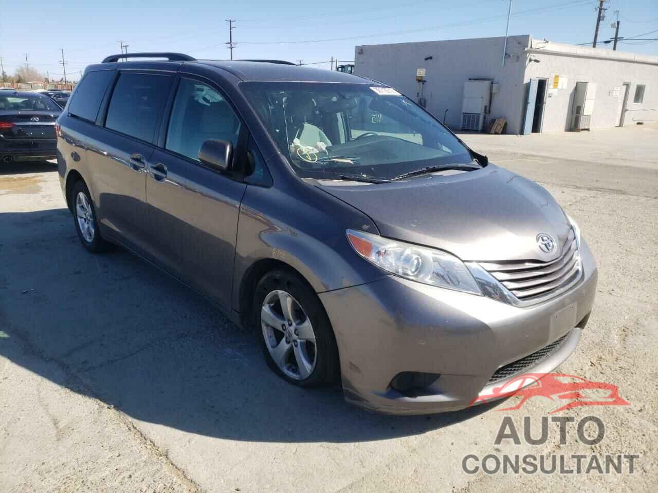 TOYOTA SIENNA 2017 - 5TDKZ3DC1HS778708