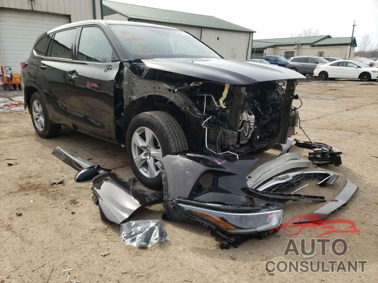 TOYOTA HIGHLANDER 2021 - 5TDBZRBH5MS084485