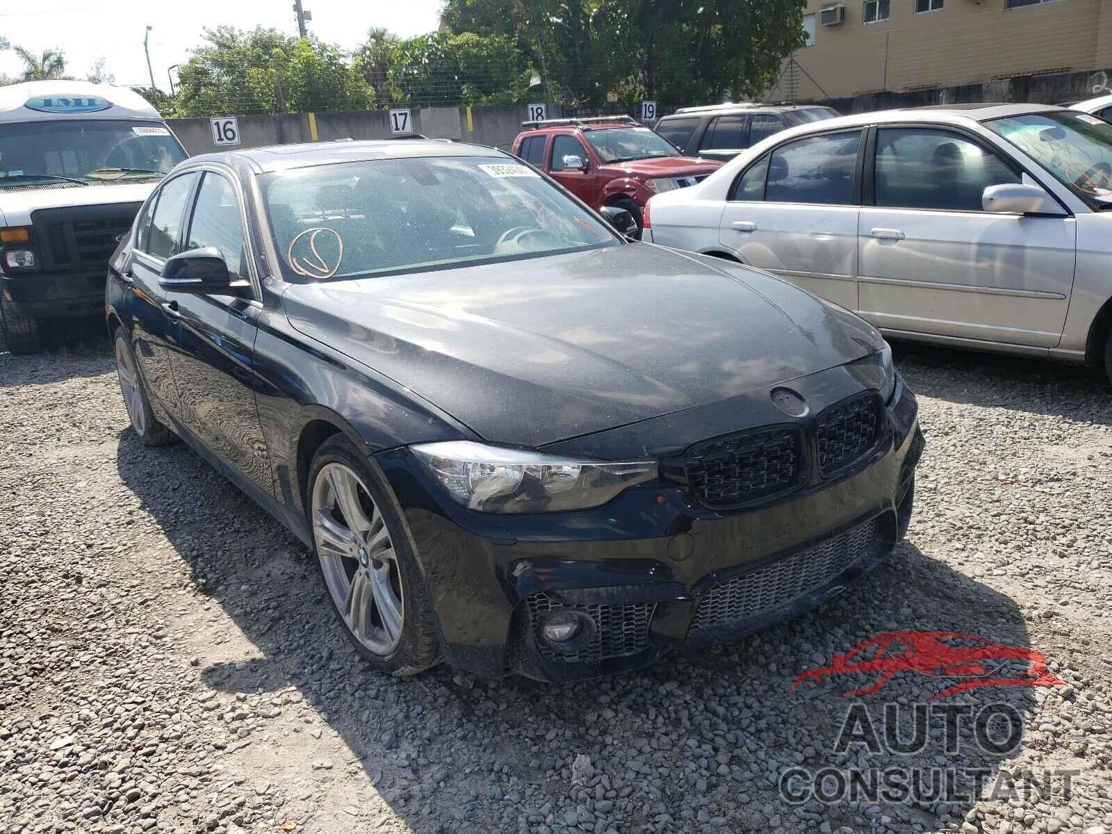 BMW 3 SERIES 2017 - WBA8B9G57HNU09322