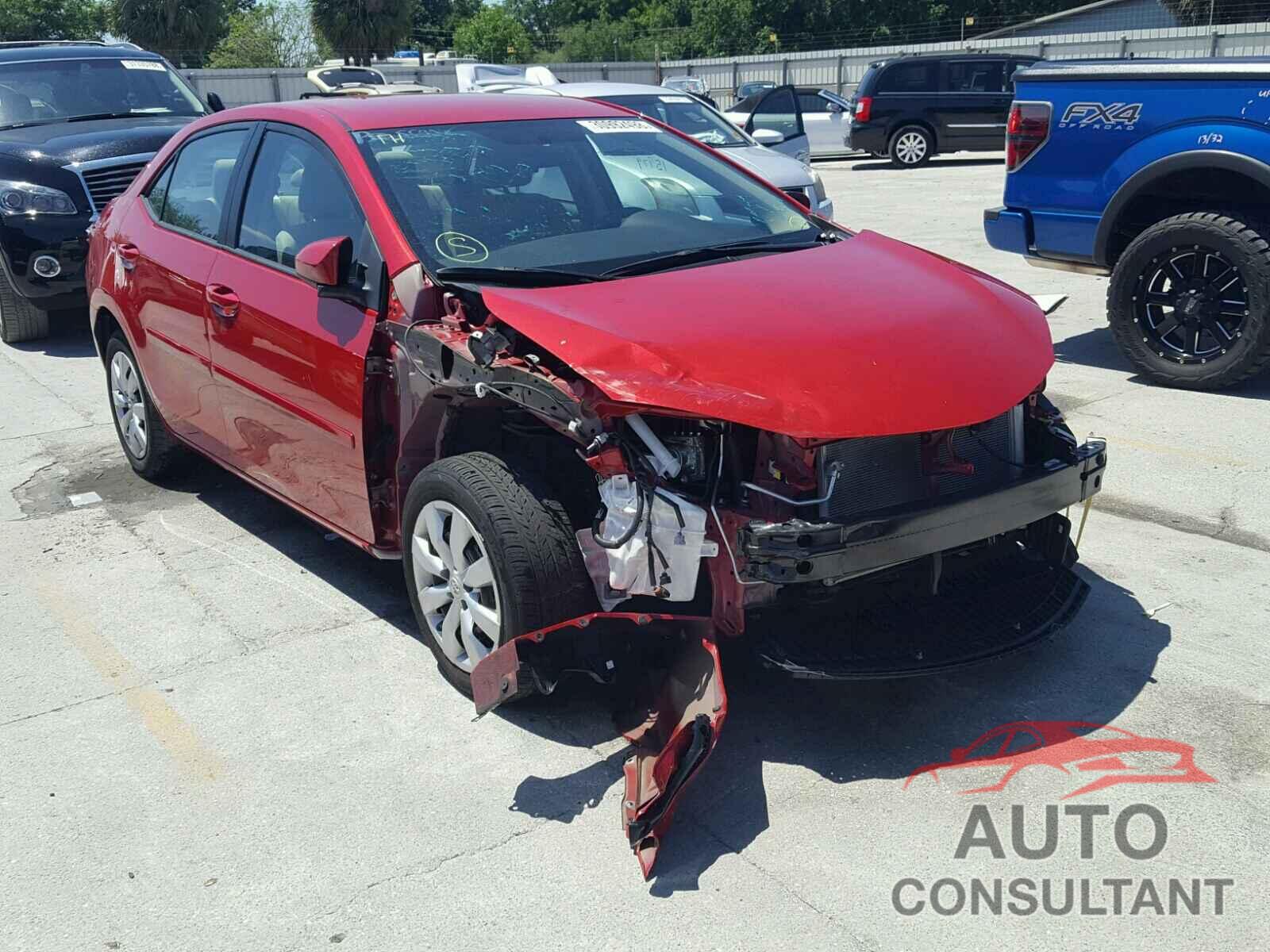 TOYOTA COROLLA 2016 - 2T1BURHE5GC605908