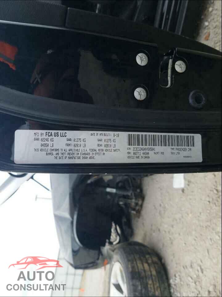 DODGE CHALLENGER 2019 - 2C3CDZAGXKH505841