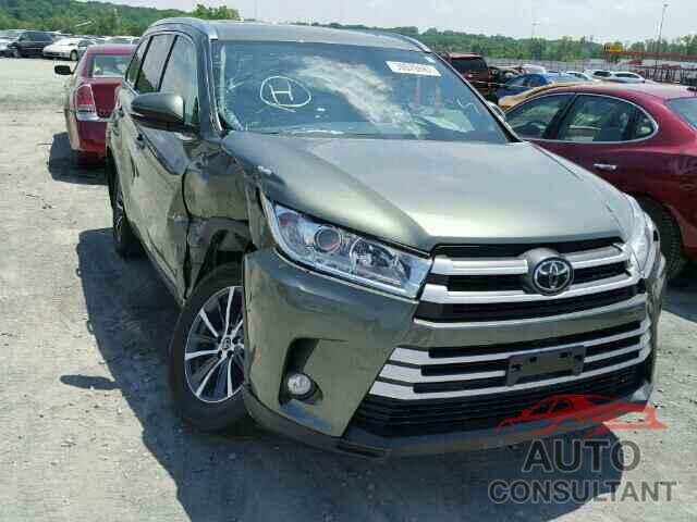 TOYOTA HIGHLANDER 2017 - 5TDJZRFH5HS371188