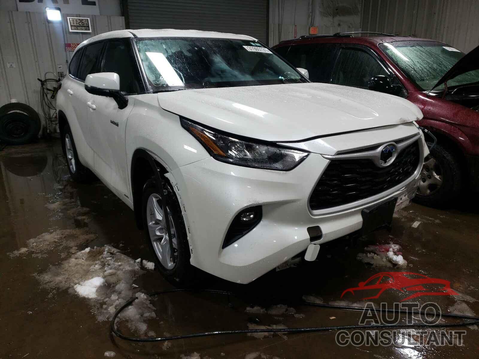 TOYOTA HIGHLANDER 2020 - 5TDBBRCH6LS501453