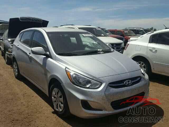 HYUNDAI ACCENT 2016 - KMHCT5AE1GU248509