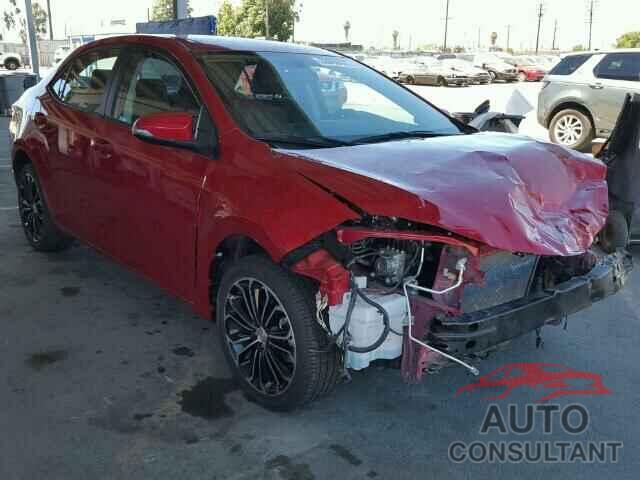 TOYOTA COROLLA 2016 - 2T1BURHE1GC539499