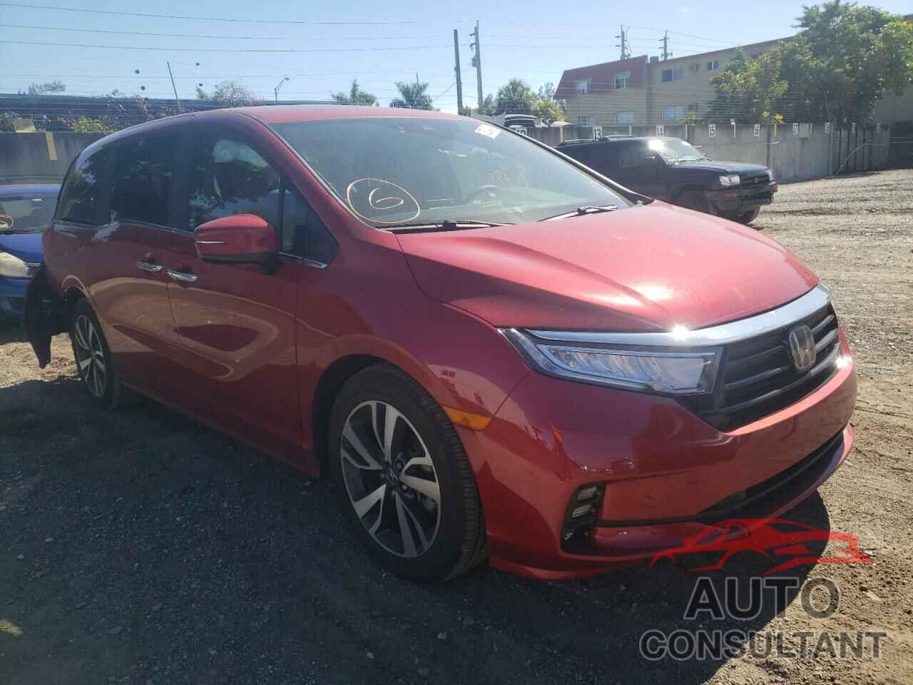 HONDA ODYSSEY 2022 - 5FNRL6H82NB019427