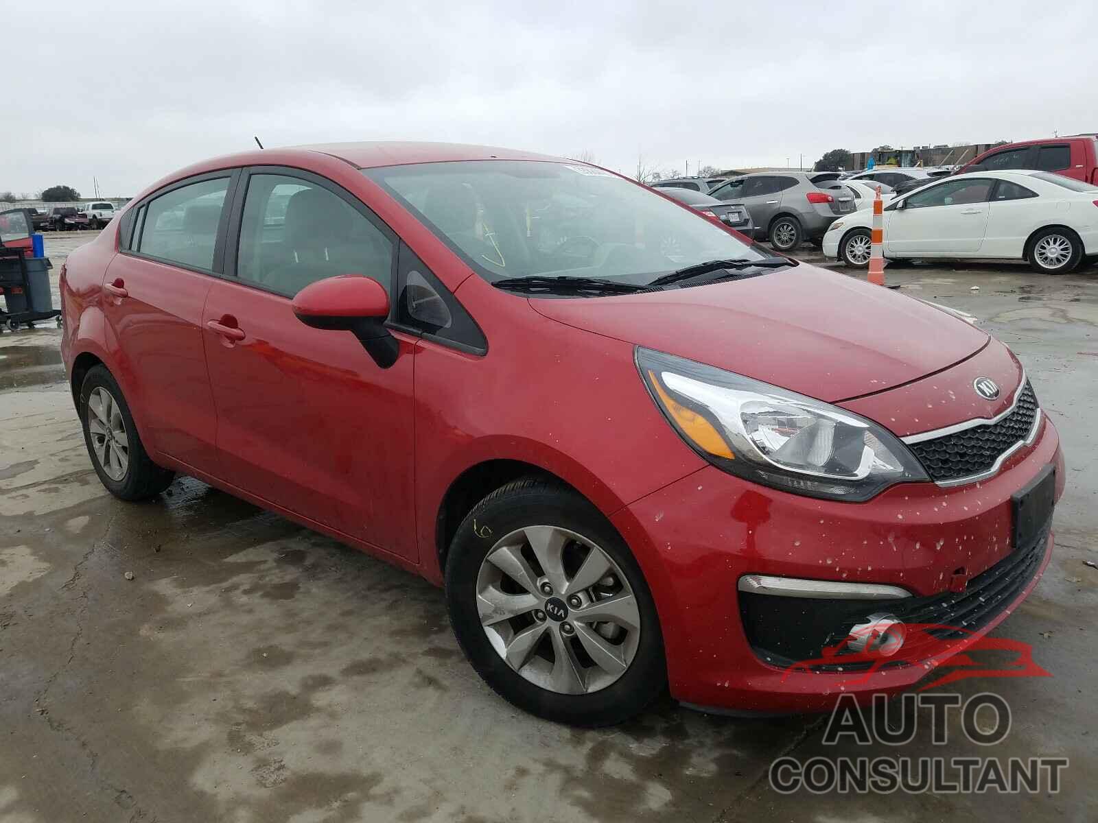KIA RIO 2016 - KNADN4A39G6626685