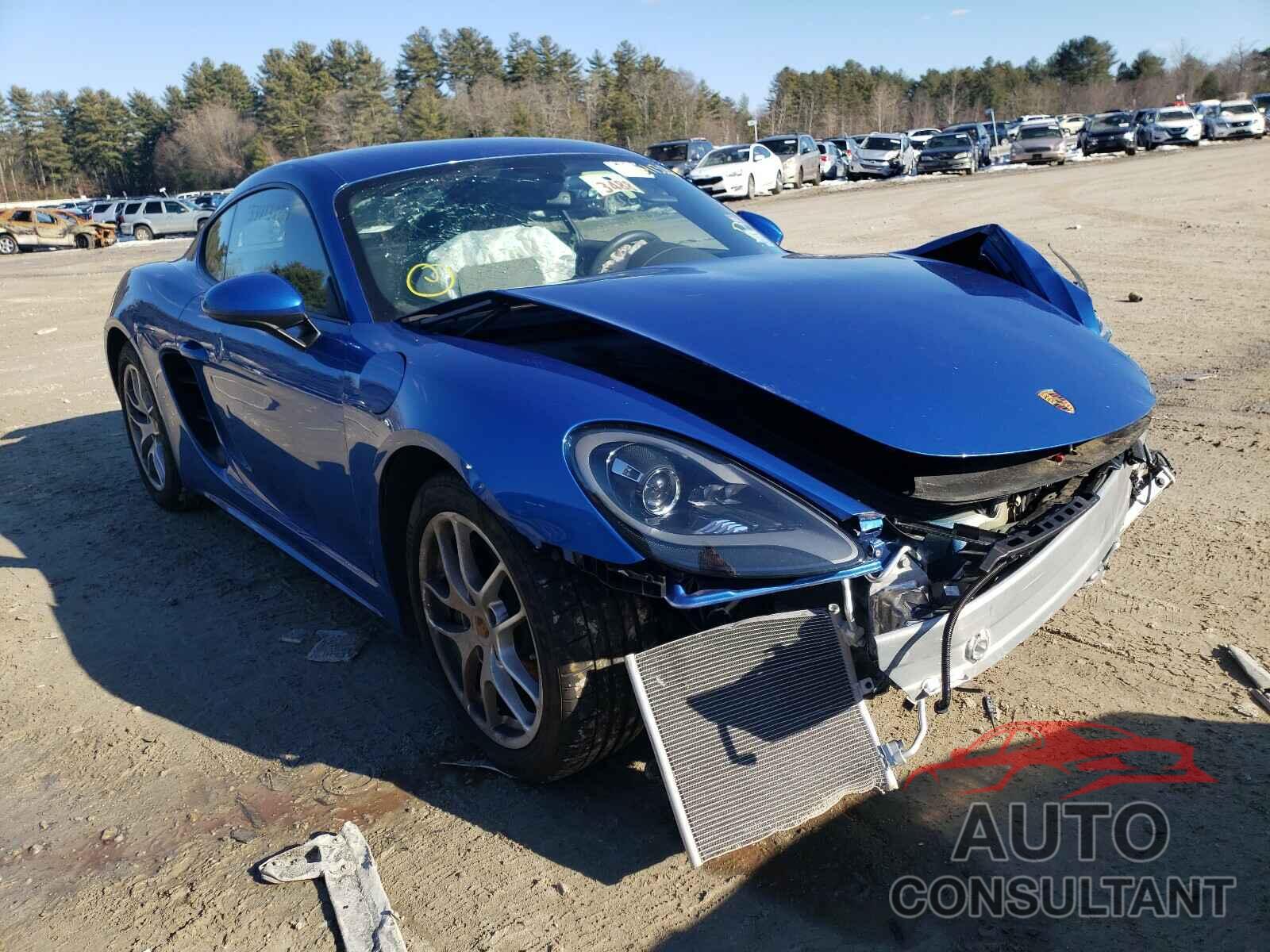 PORSCHE CAYMAN 2018 - WP0AA2A86JK262600