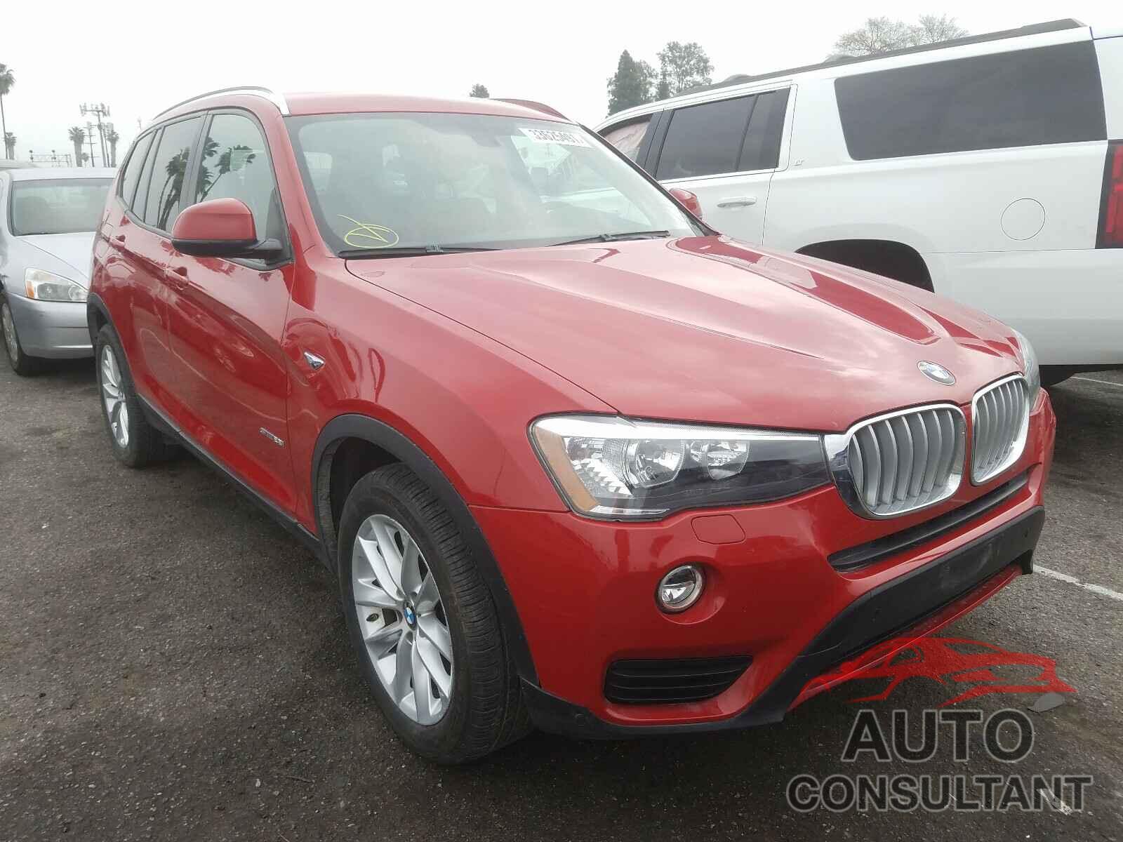 BMW X3 2017 - 5UXWZ7C52H0V85299