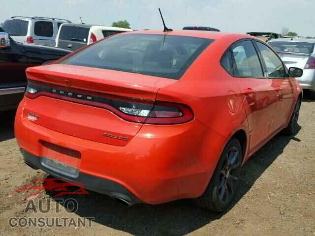 DODGE DART 2015 - 1C3CDFBB1FD406149