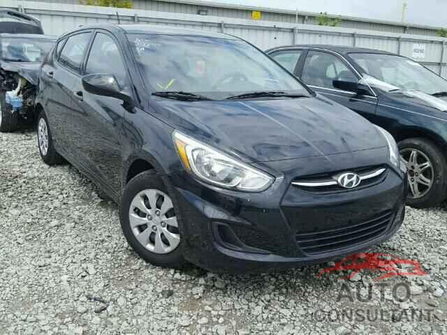 HYUNDAI ACCENT 2016 - KMHCT5AEXGU237072