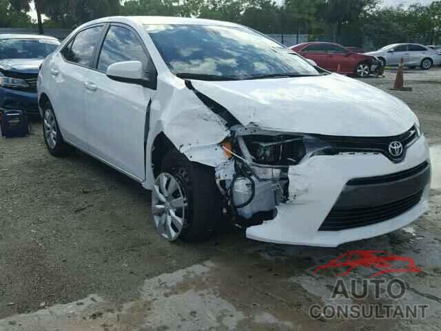 TOYOTA COROLLA 2016 - 5YFBURHEXGP395869