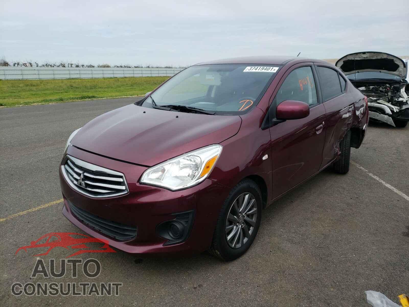 MITSUBISHI MIRAGE 2018 - ML32F3FJXJHF09126