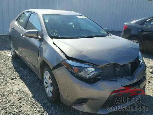 TOYOTA COROLLA 2016 - 2T1BURHE2GC492872
