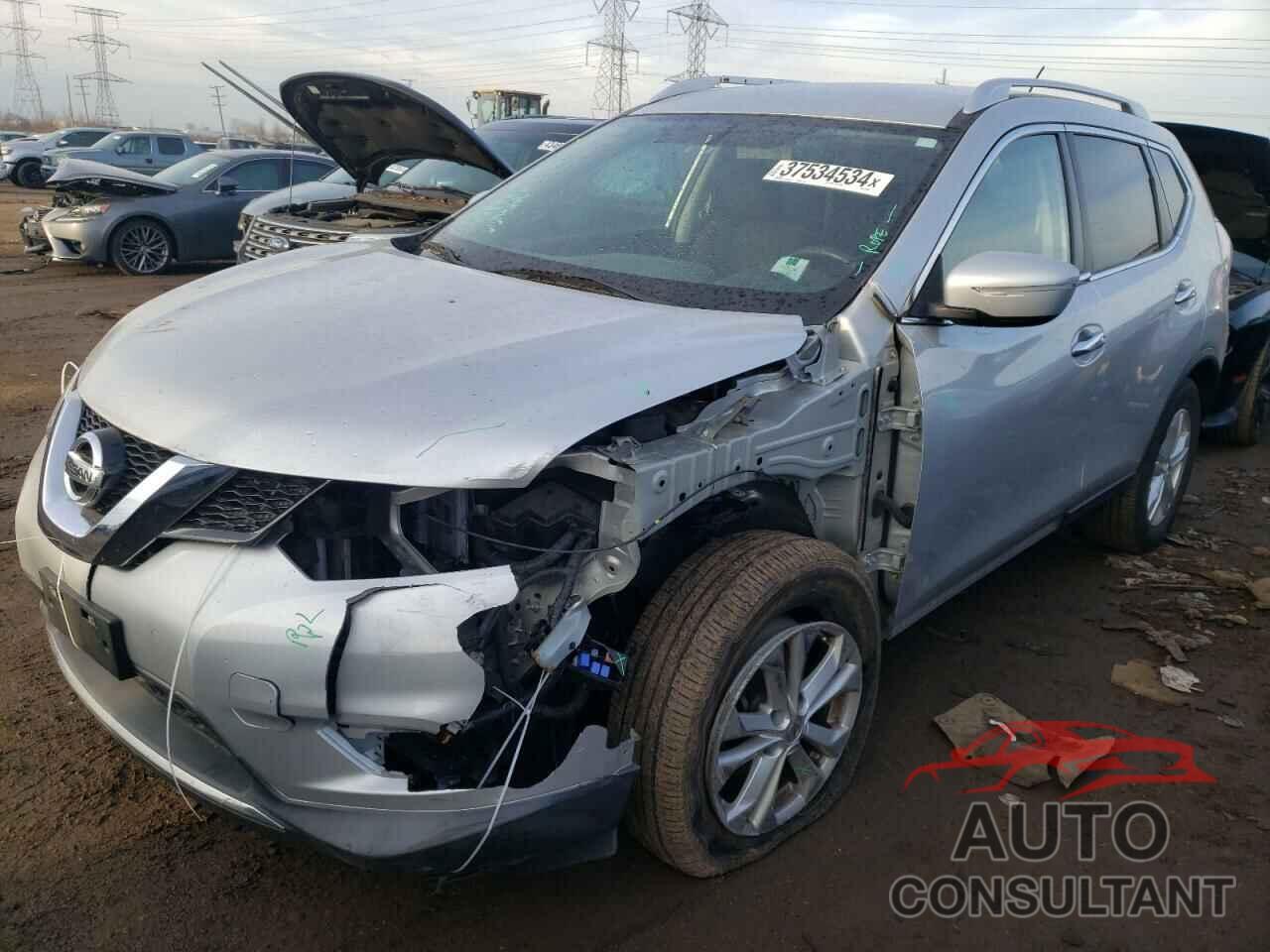 NISSAN ROGUE 2015 - KNMAT2MV1FP541636