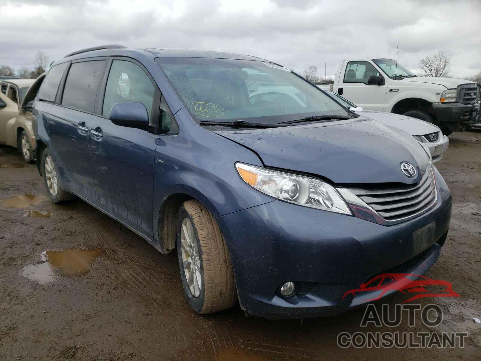 TOYOTA SIENNA 2017 - 5TDDZ3DC1HS159664