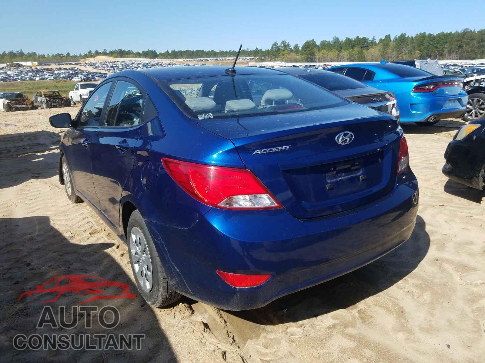 HYUNDAI ACCENT 2016 - KMHCT4AE1GU962425