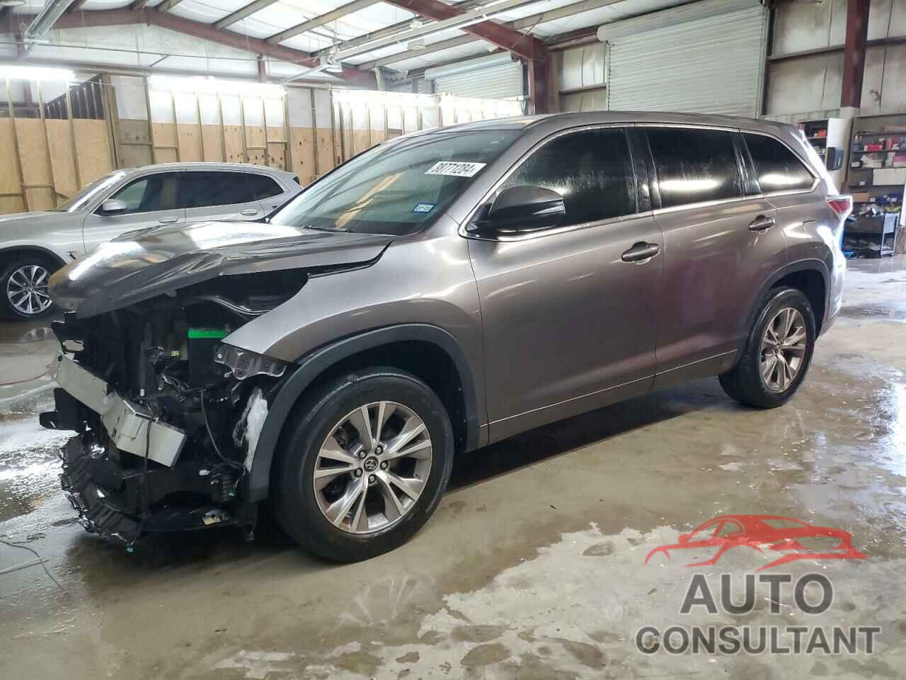 TOYOTA HIGHLANDER 2016 - 5TDZKRFH4GS152261