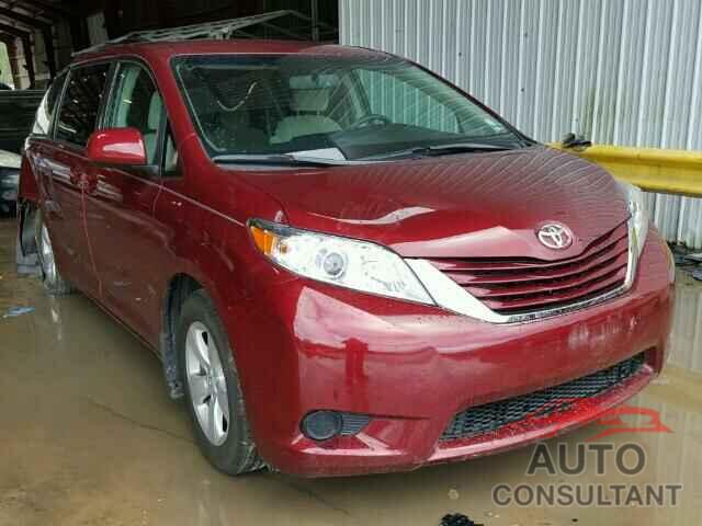 TOYOTA SIENNA 2016 - 5TDKK3DC7GS701151