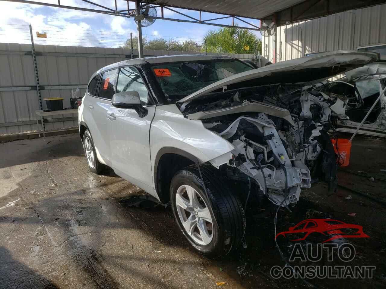 TOYOTA HIGHLANDER 2021 - 5TDZZRAH2MS043554