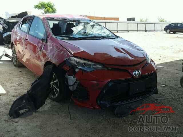 TOYOTA COROLLA 2017 - 5YFBURHE7HP613428