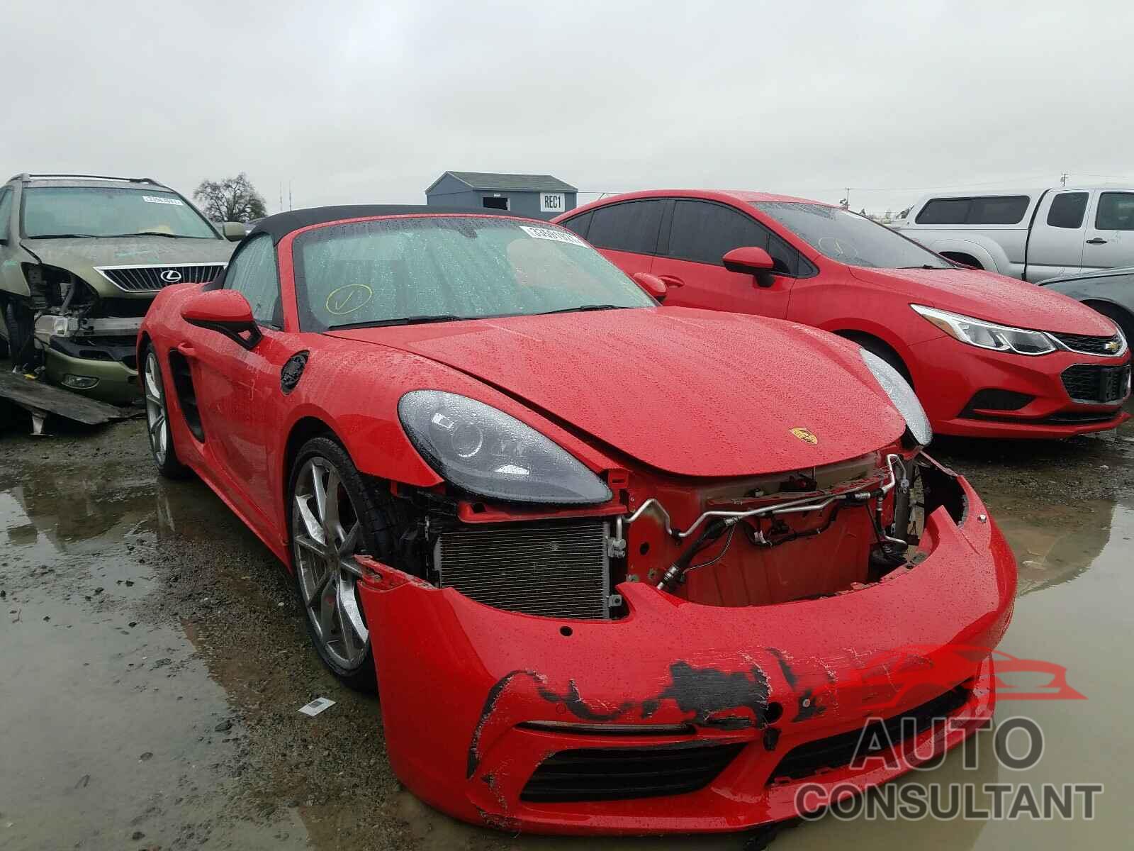 PORSCHE BOXSTER 2019 - WP0CB2A88KS228388