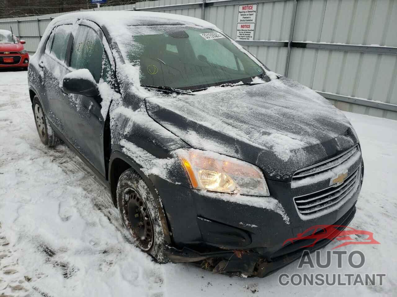 CHEVROLET TRAX 2016 - 3GNCJKSB0GL260844