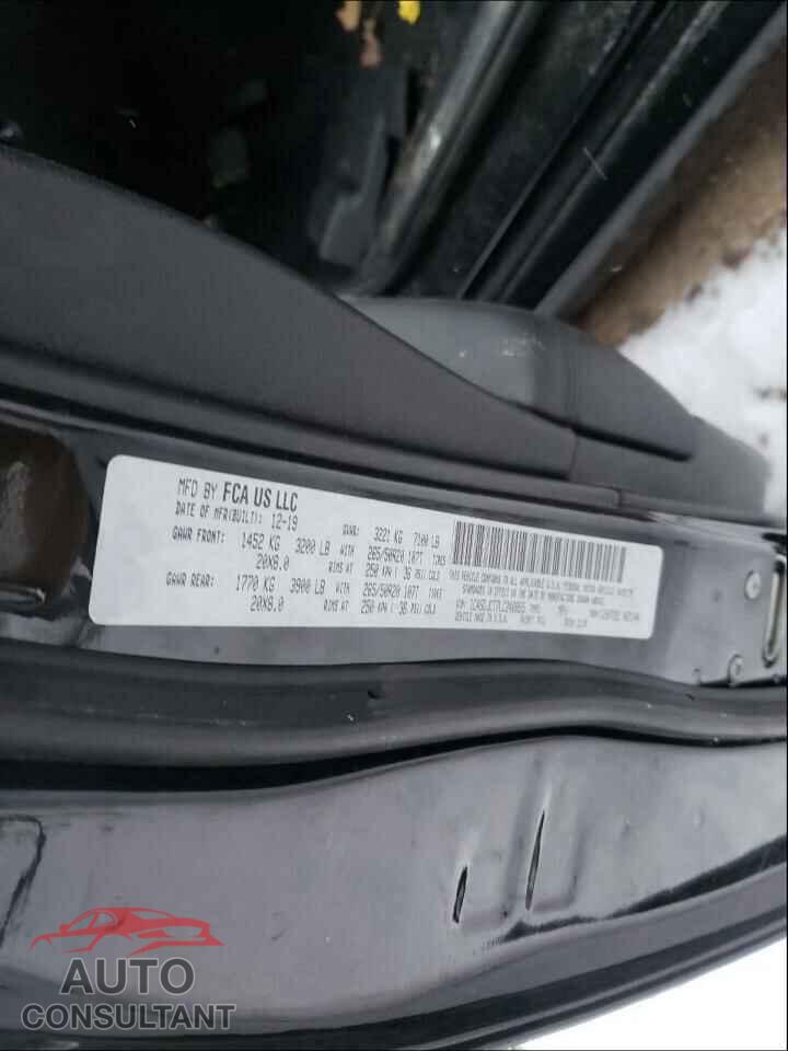 DODGE DURANGO 2020 - 1C4SDJCT7LC248855