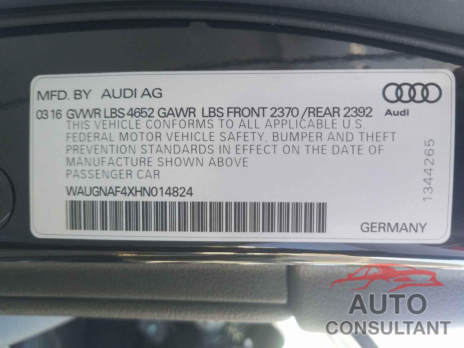 AUDI A4 2017 - 1C4PJLLB0MD155432