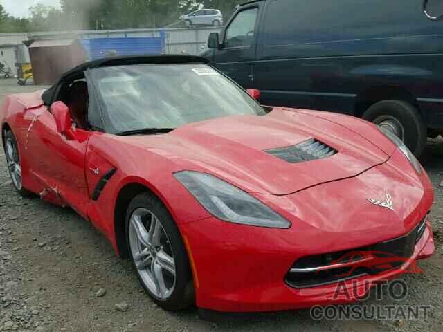 CHEVROLET CORVETTE 2016 - 1G1YF3D75G5106394