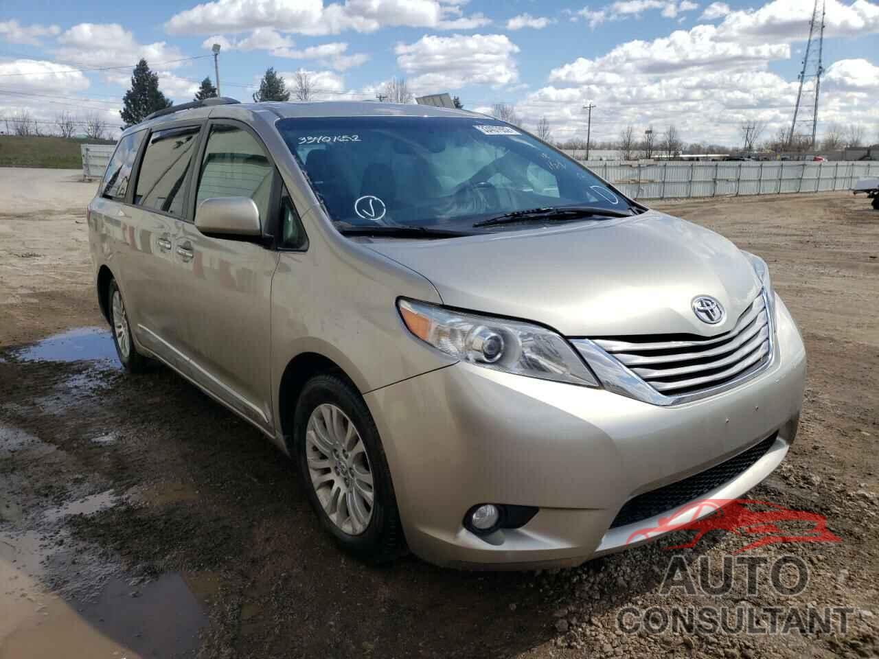 TOYOTA SIENNA 2017 - 5TDYZ3DC9HS809830