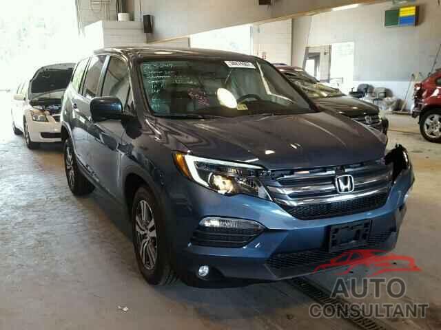 HONDA PILOT 2017 - 5FNYF6H37HB029253