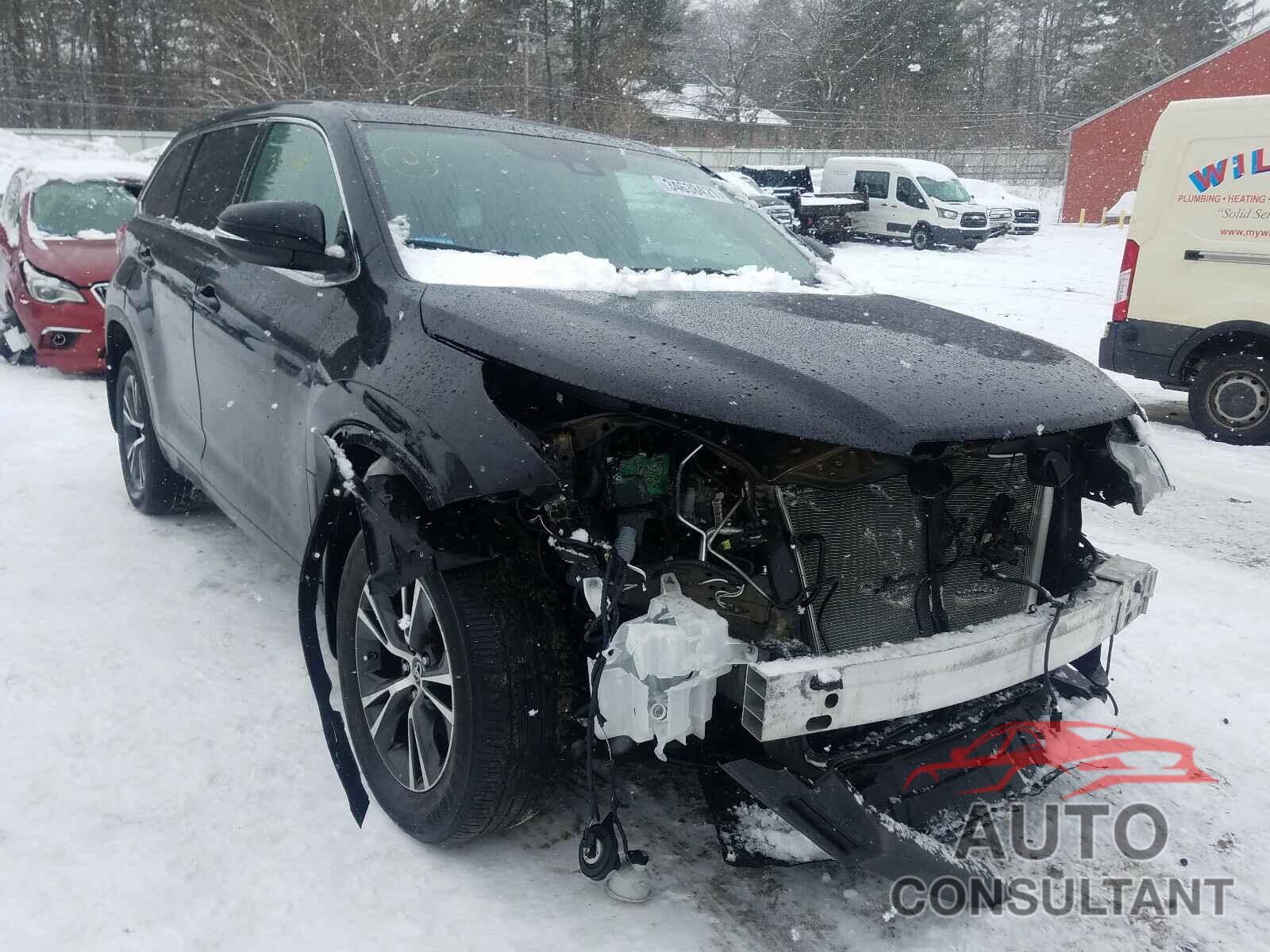TOYOTA HIGHLANDER 2018 - 5TDBZRFH8JS834743