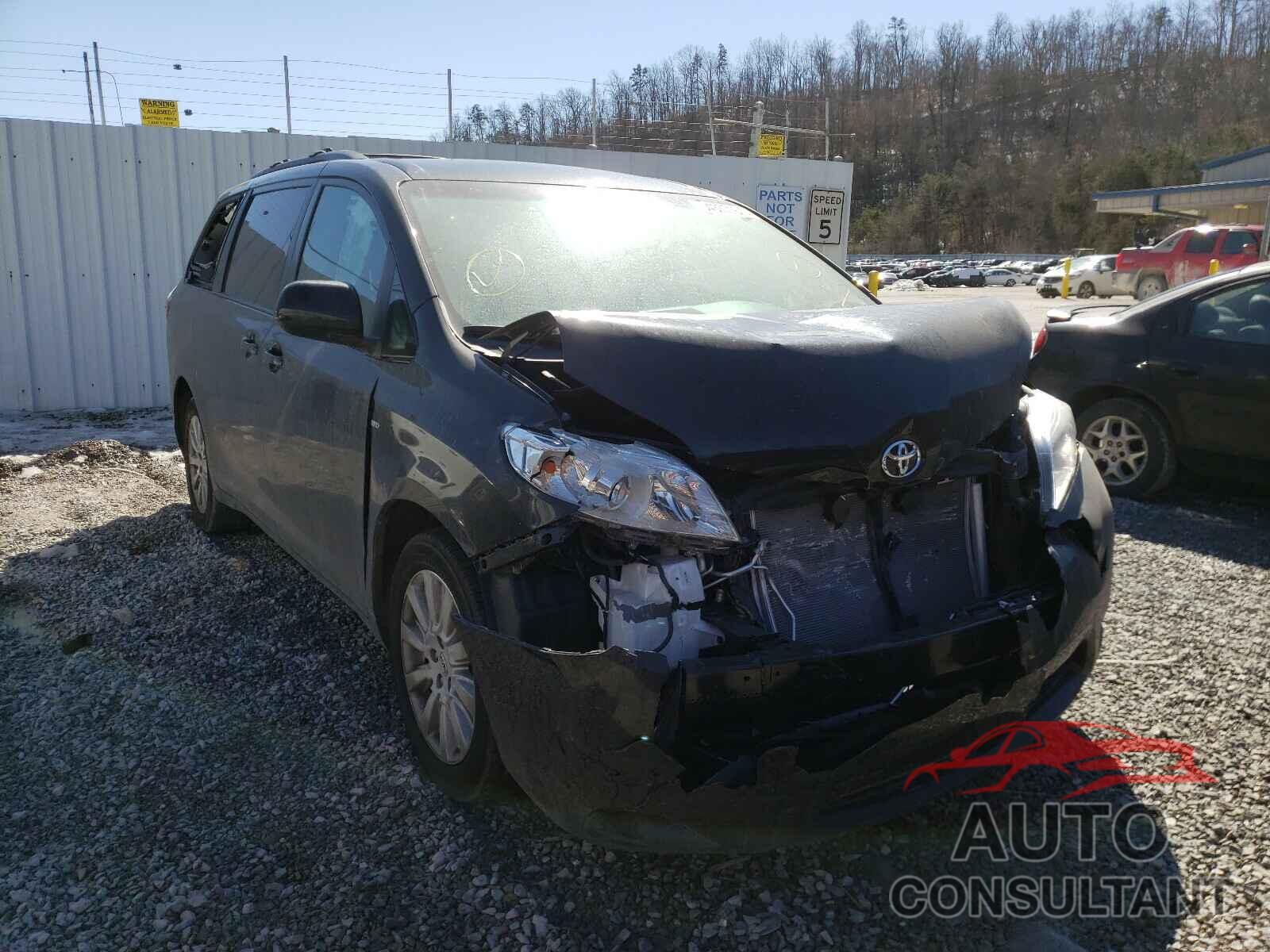 TOYOTA SIENNA 2016 - 5TDJK3DC1GS136407