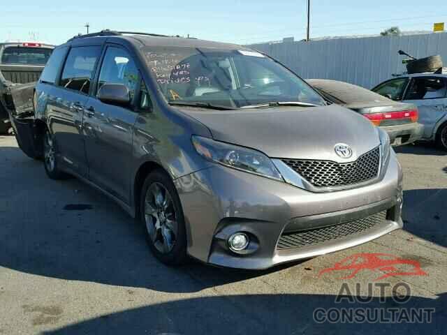 TOYOTA SIENNA 2015 - 5TDXK3DC1FS659323