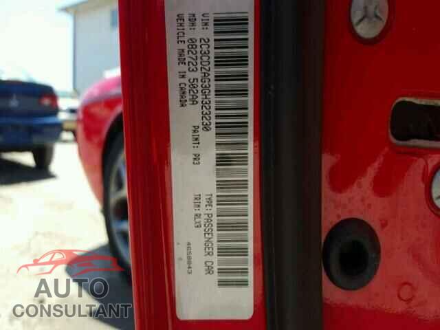 DODGE CHALLENGER 2016 - 2C3CDZAG3GH323230