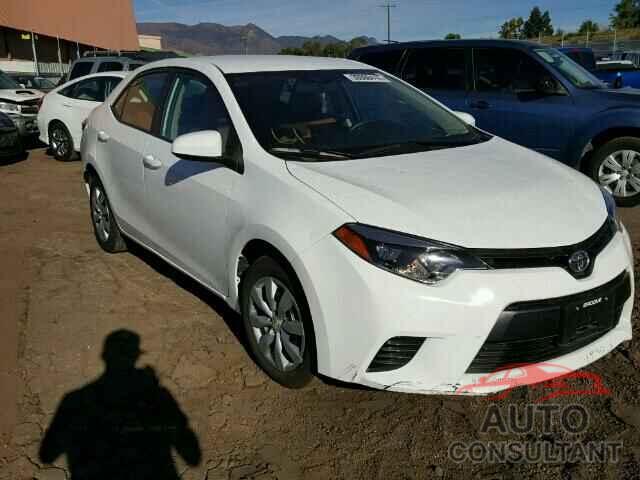 TOYOTA COROLLA 2016 - 2T1BURHEXGC662220