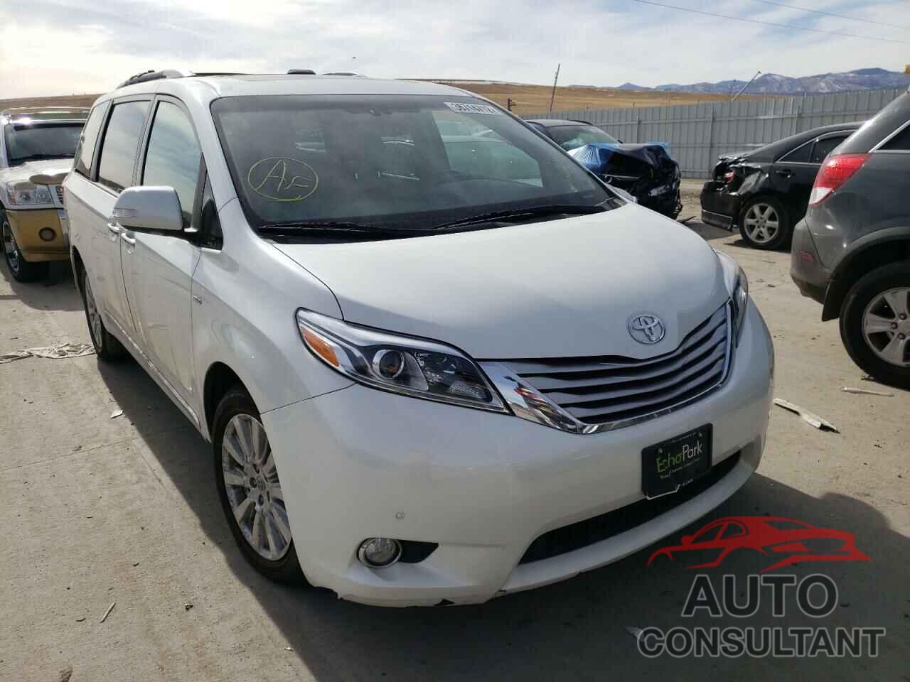 TOYOTA SIENNA 2017 - 5TDDZ3DC3HS163487