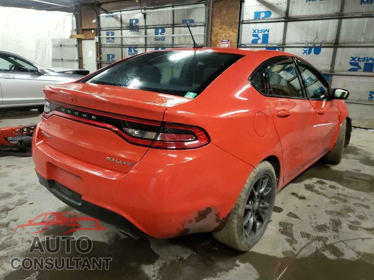 DODGE DART 2016 - 1C3CDFBBXGD701851