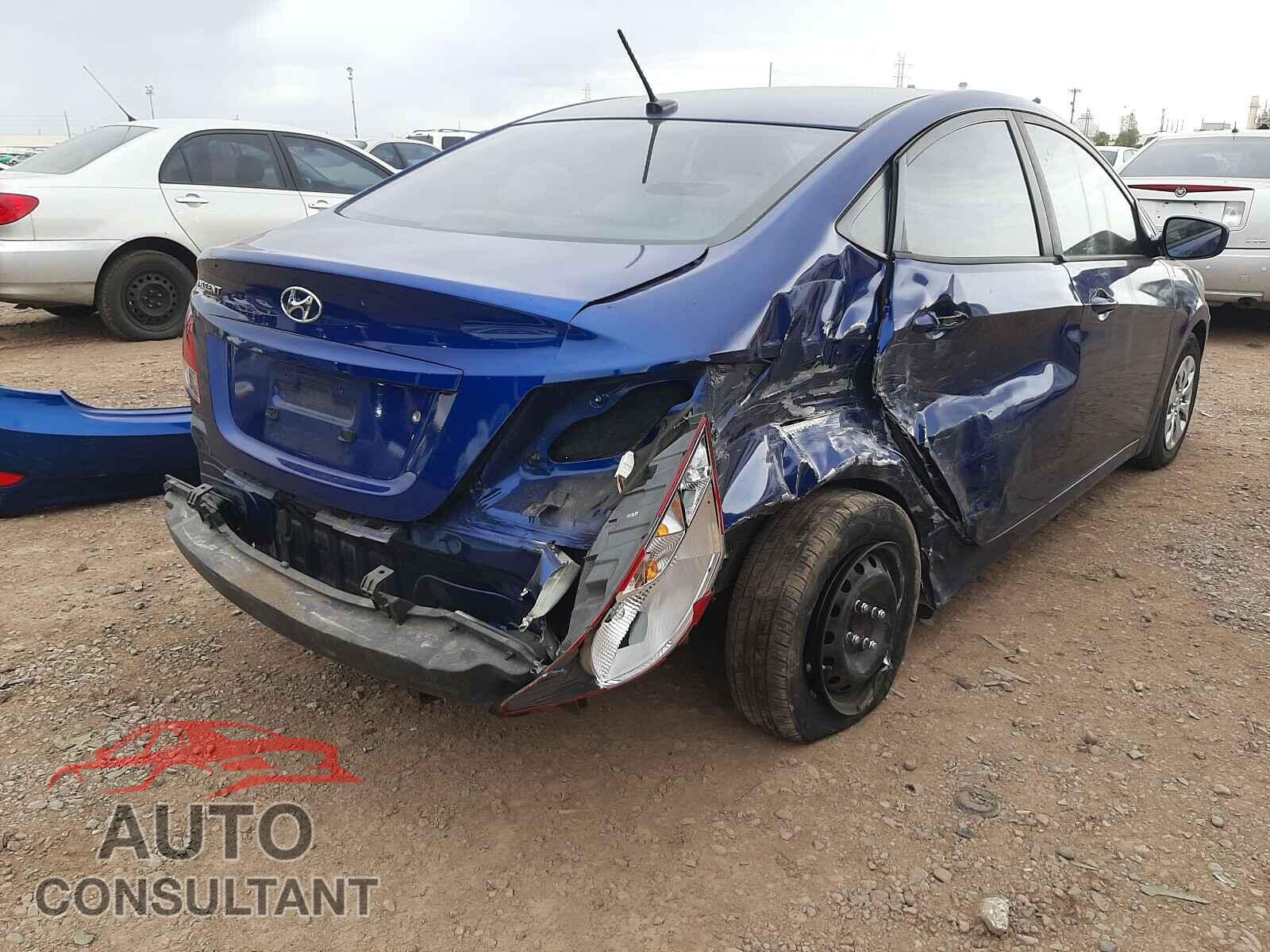 HYUNDAI ACCENT 2016 - KMHCT4AE4GU078463